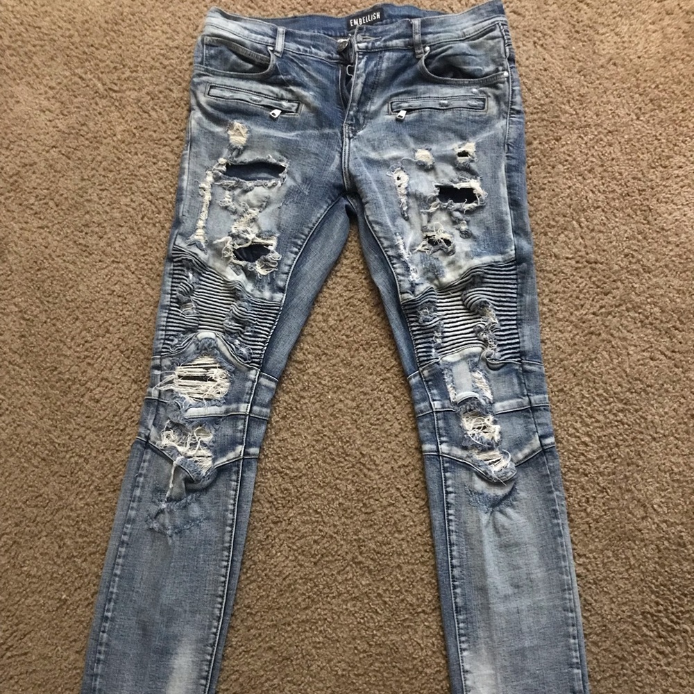 Men’s Embellish Jeans size 34!